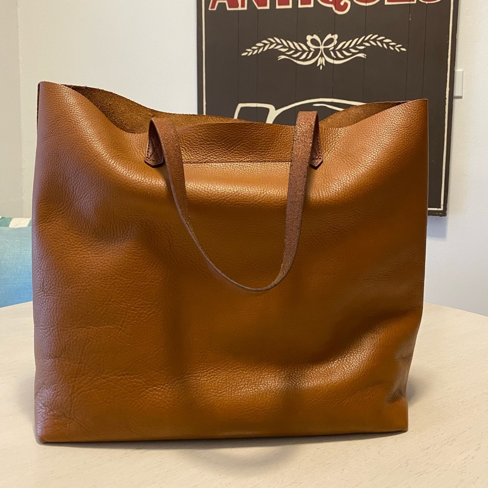Madewell Transport Leather Tote